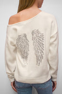 Sequin Wings Sweater