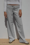 Wide-leg joggers with stars patch