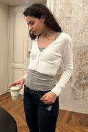 Cropped cardigan