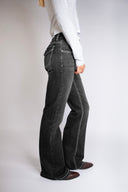 Low-Waist Flared Jeans