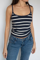 Scoop neckline top