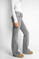 Flare low waist jeans