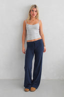 Wide-leg joggers