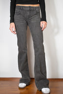 Low waist flared jeans