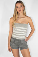 Band top with cuff