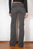 Low waist flared jeans