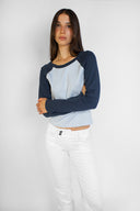 Two-tone T-shirt