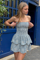 Shirred dress