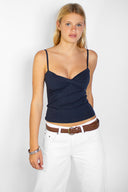 Twist front top