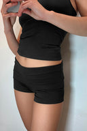 Cuffed shorts