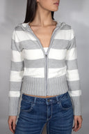 Hooded cardigan