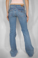 Low waist flare jeans