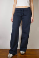Wide-leg joggers with stars