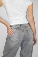 Wings Low-Waist Jeans