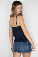 Tank top with bow