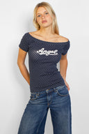Polka dot Angel t-shirt