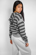 Hooded cardigan
