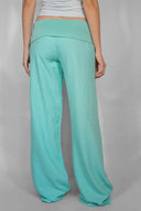 Palazzo pants with waistband