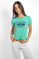 T-shirt with Pacific Coast print