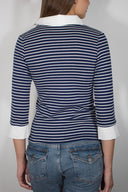 T-shirt with collar