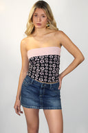 Band top with cuff