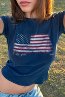USA flag T-shirt