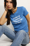 T-shirt "Sorry If I Looked"