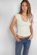 V-neck T-shirt