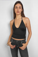 V-neck top