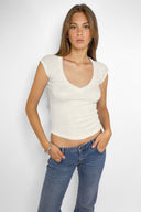 V-neck T-shirt