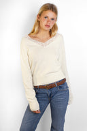 SWEATER MN0QM LACE