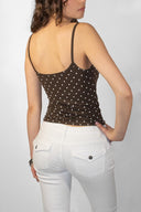 Scoop neckiline top