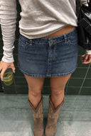 Low waist skirt