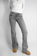 Flare low waist jeans