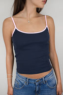 Scoop neck top