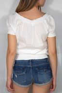 Boat neck shirt