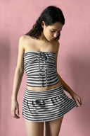 Mini ruffle skirt
