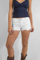 Wings Denim Shorts