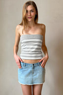 Band top with cuff