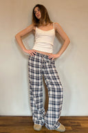 Coulisse wide leg trousers