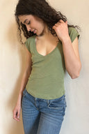 V-neck T-shirt