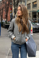 Zip-up sweatshirt