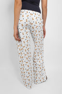 Coulisse wide leg trousers