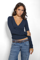 V-neck T-shirt