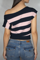 Boat neck jumper