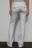 Jeans flare low waist