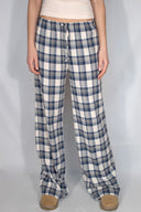 Coulisse wide leg trousers