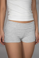 Shorts with turn-ups and wings