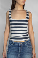 Square neckline top