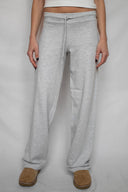 Wide-leg joggers with star patch